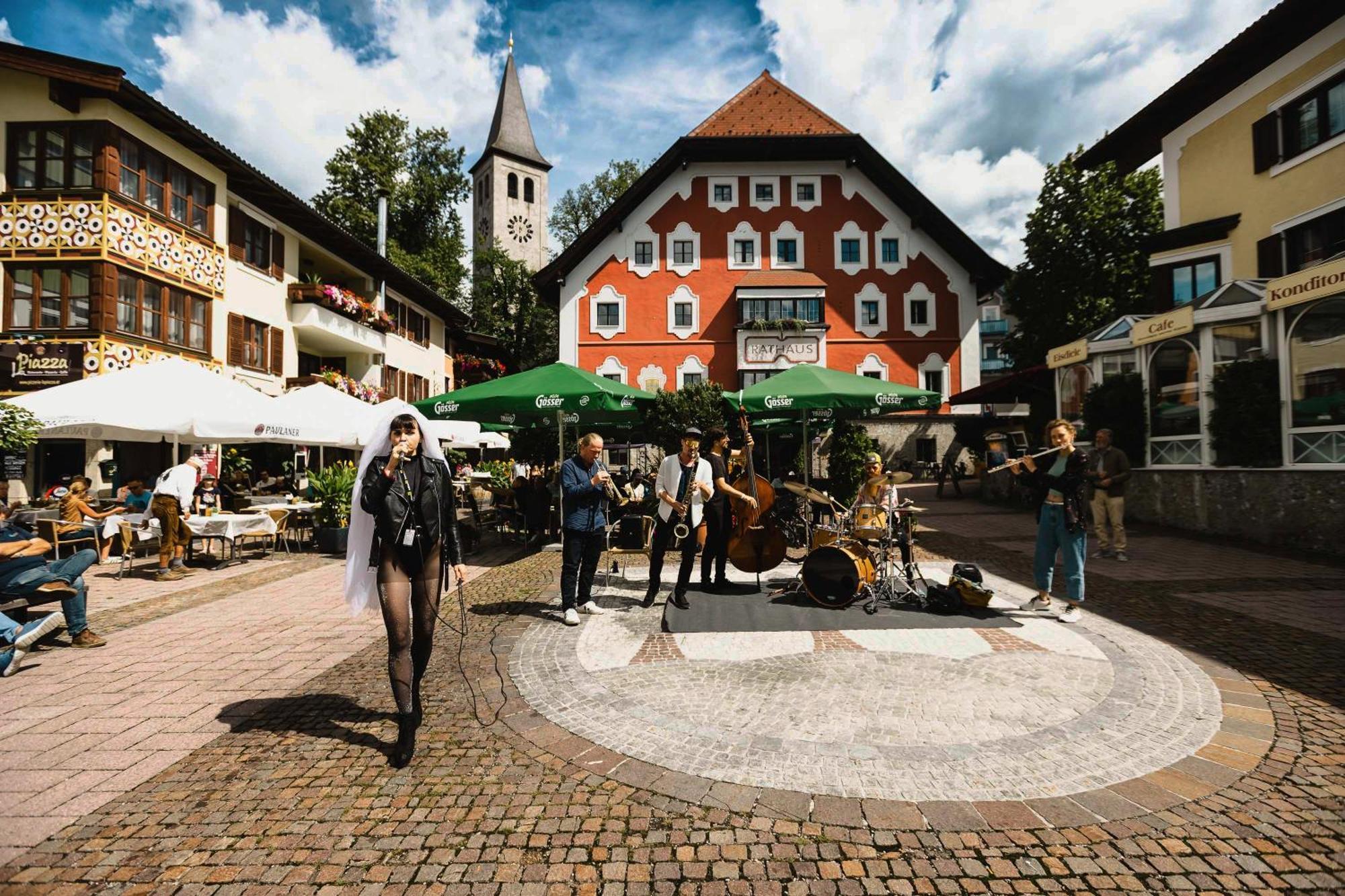 Hotel Das Saal Saalfelden Esterno foto